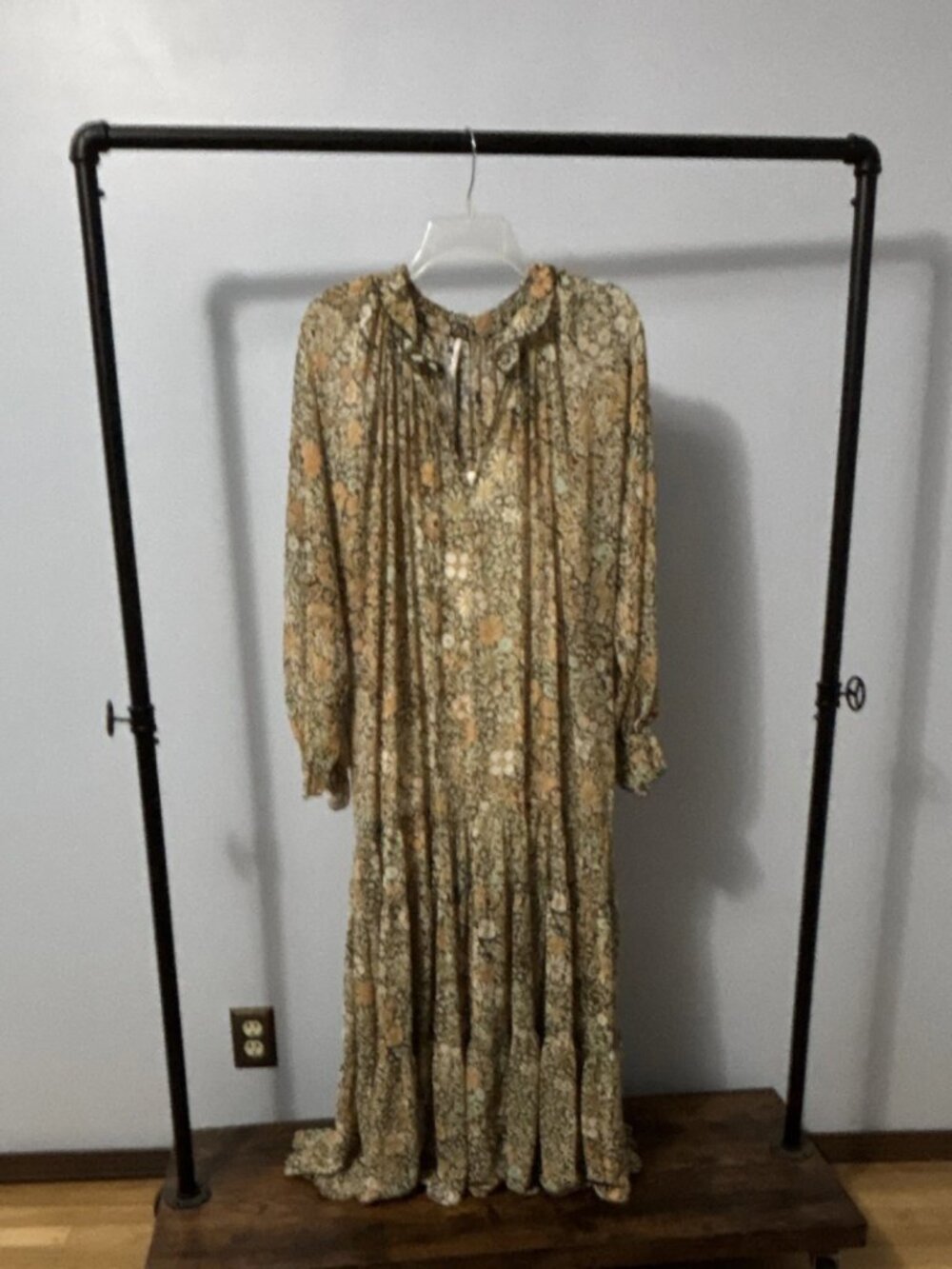 Free People Women’s Multicolor Floral Maxi Dress